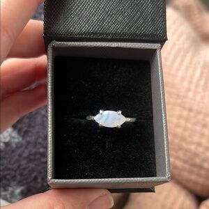 Blue Lace Agate Ring